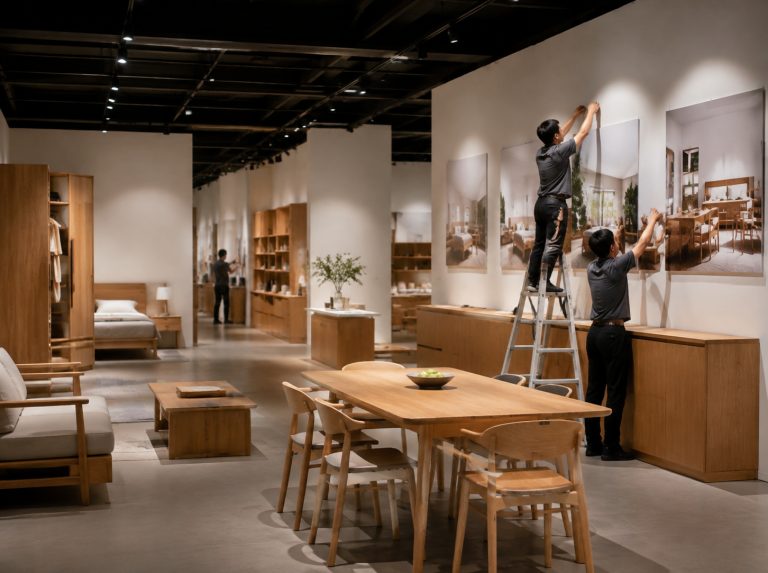 西峡县企业展厅与文化墙设计施工